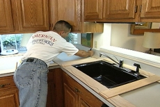 How A Granite Countertop Is Measured Cut And Installed Ron Hazelton