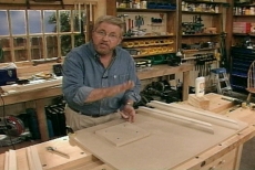 Explaining how the gluing jig works