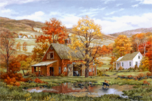 Heartwarming Images of Home by Vermont Artist Fred Swan • Ron Hazelton
