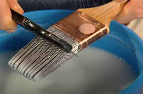Plastic bags are no way to cover your paint brushes. Be professional use  the original Paint Brush Cover., By The Paint Brush Cover