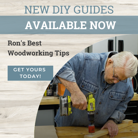 Ron Hazelton DIY Guide Woodworking Tips