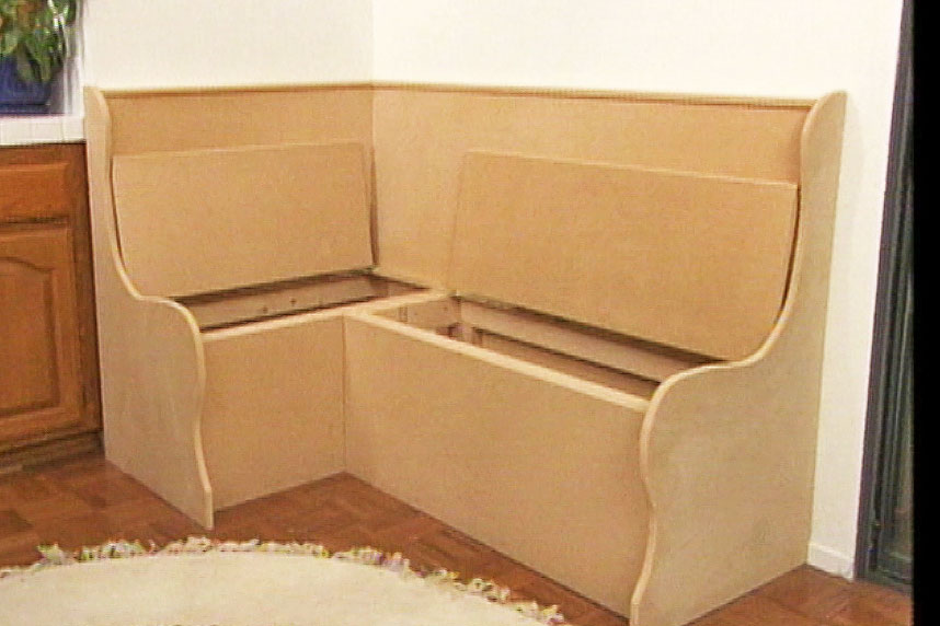 How to Build a Simple and Inexpensive Breakfast Nook or Banquette - screenshot