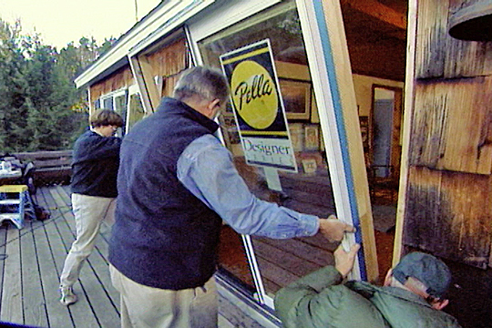 Replace an Energy-Wasting Sliding Glass Door with a Triple-paned Insulating Version   - screenshot