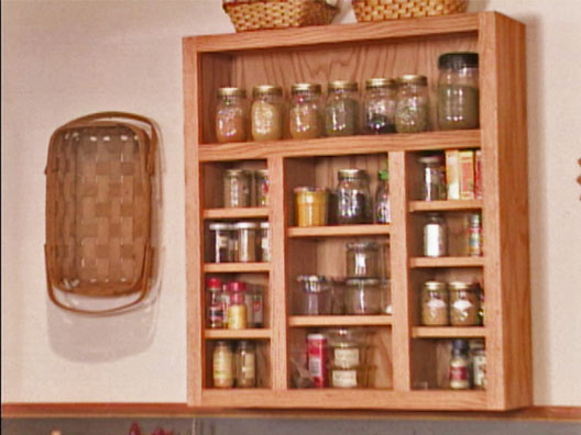 How to Make a Simple Wall Mounted Spice Rack - screenshot