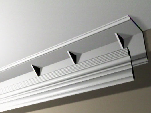 Create Impressive Crown Molding by Stacking - screenshot