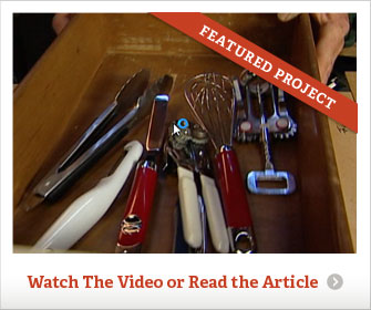 Prevent Kitchen Drawer Contents from Slipping, Sliding and Clattering - screenshot