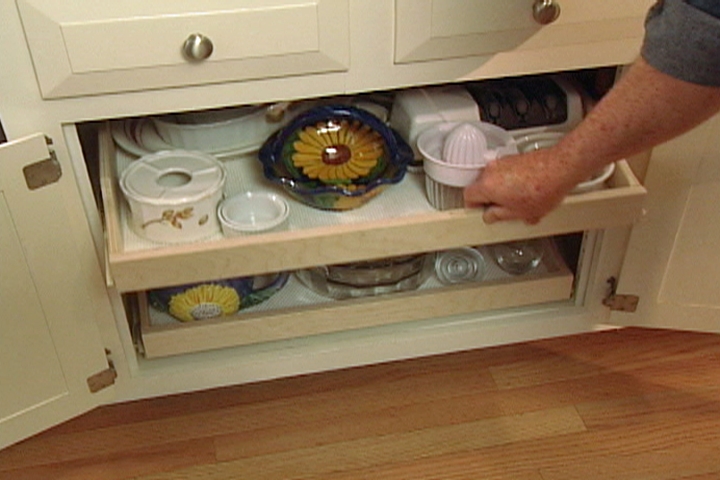 How To Make Pull Out Shelves For Kitchen Cabinets Ron Hazelton